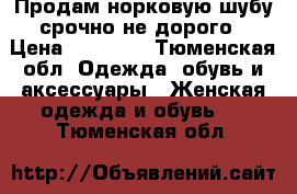 Продам норковую шубу срочно не дорого › Цена ­ 26 000 - Тюменская обл. Одежда, обувь и аксессуары » Женская одежда и обувь   . Тюменская обл.